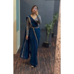 One Minute Morpinchh Saree with Full Grace of Beauty